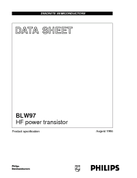 Datasheet  BLW97