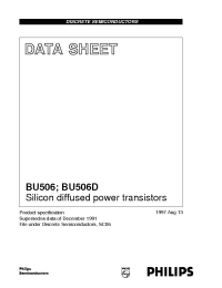 Datasheet  BU506