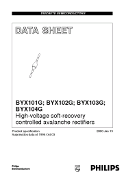 Datasheet  BYX102G