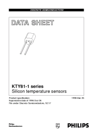 Datasheet  KTY81-1