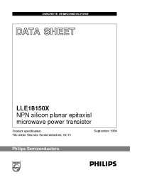 Datasheet  LLE18150X