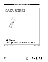 Datasheet  MPS8098