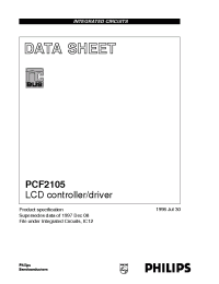 Datasheet  PCF2105