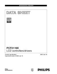 Datasheet  PCF2119X