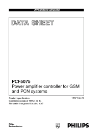 Datasheet  PCF5075