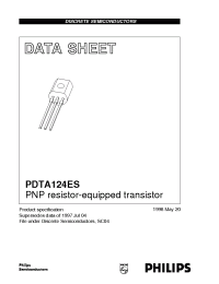 Datasheet  PDTA124ES