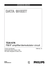 Datasheet  TDA1576