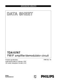 Datasheet  TDA1576T