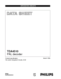 Datasheet  TDA4510