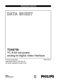 Datasheet  TDA8758