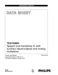 Datasheet  TEA1099H