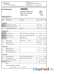 Datasheet  AR302