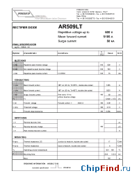 Datasheet  AR509LT
