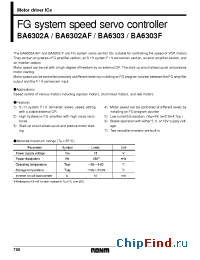 Datasheet  BA6303