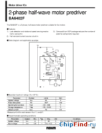 Datasheet  BA6402