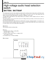 Datasheet  BA7755A