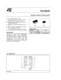 Datasheet  HCF4001B