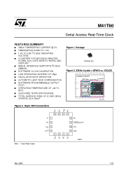Datasheet  M41T60