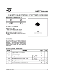 Datasheet  SMBYW02-200