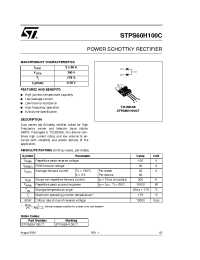 Datasheet  STPS60H100C