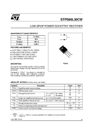 Datasheet  STPS60L30CW