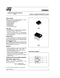 Datasheet  USB6Bx