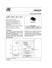 Datasheet  VN920DSP