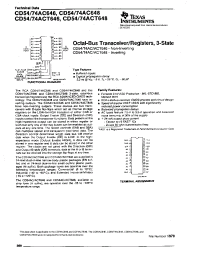 Datasheet  CD54/74ACT648