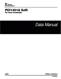 Datasheet  PCI1451A