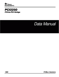 Datasheet  PCI2250