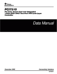 Datasheet  PCI7510