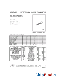 Datasheet  UTC2SA1015