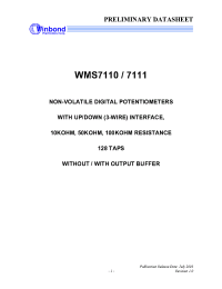 Datasheet  WMS7111